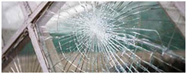 Wood Green Smashed Glass
